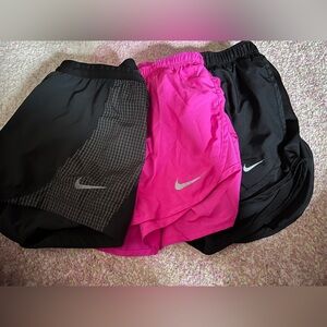 3 Nike Dri-Fit shorts